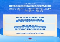 最新！國產(chǎn)小客車新車上牌不用再跑車管所，11月1日全面推行